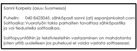 sanni tiedot